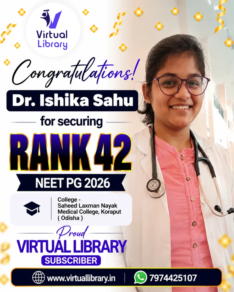 Dr. Ishika Sahu, All India Rank 42, NEET PG 2026